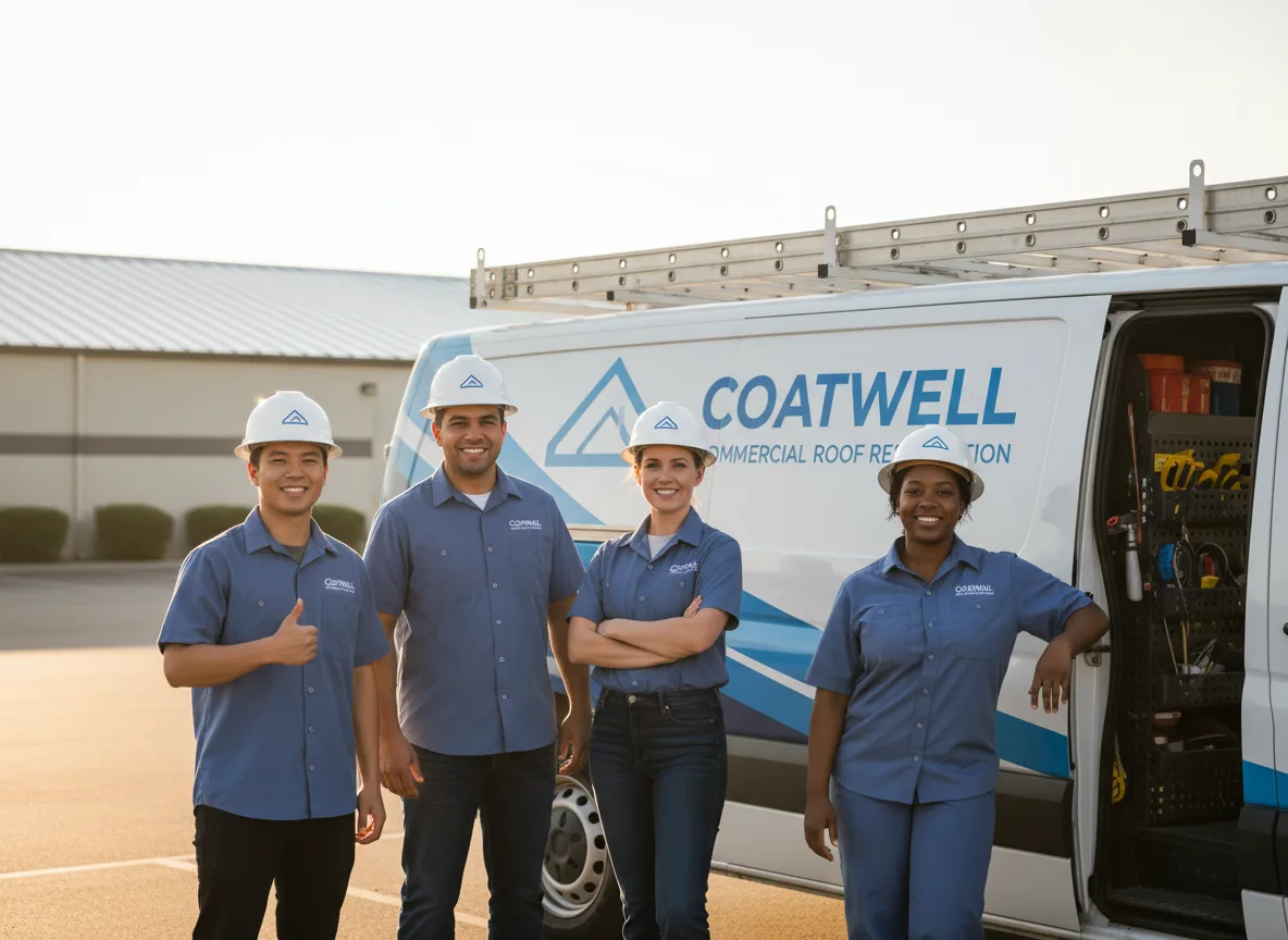 Commercial roof coating company in Pisek, ND